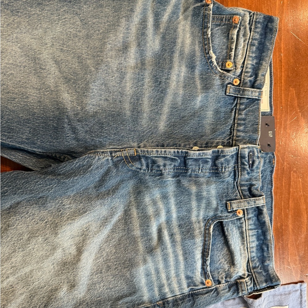 GAP Light Blue Cheeky Straight Jeans